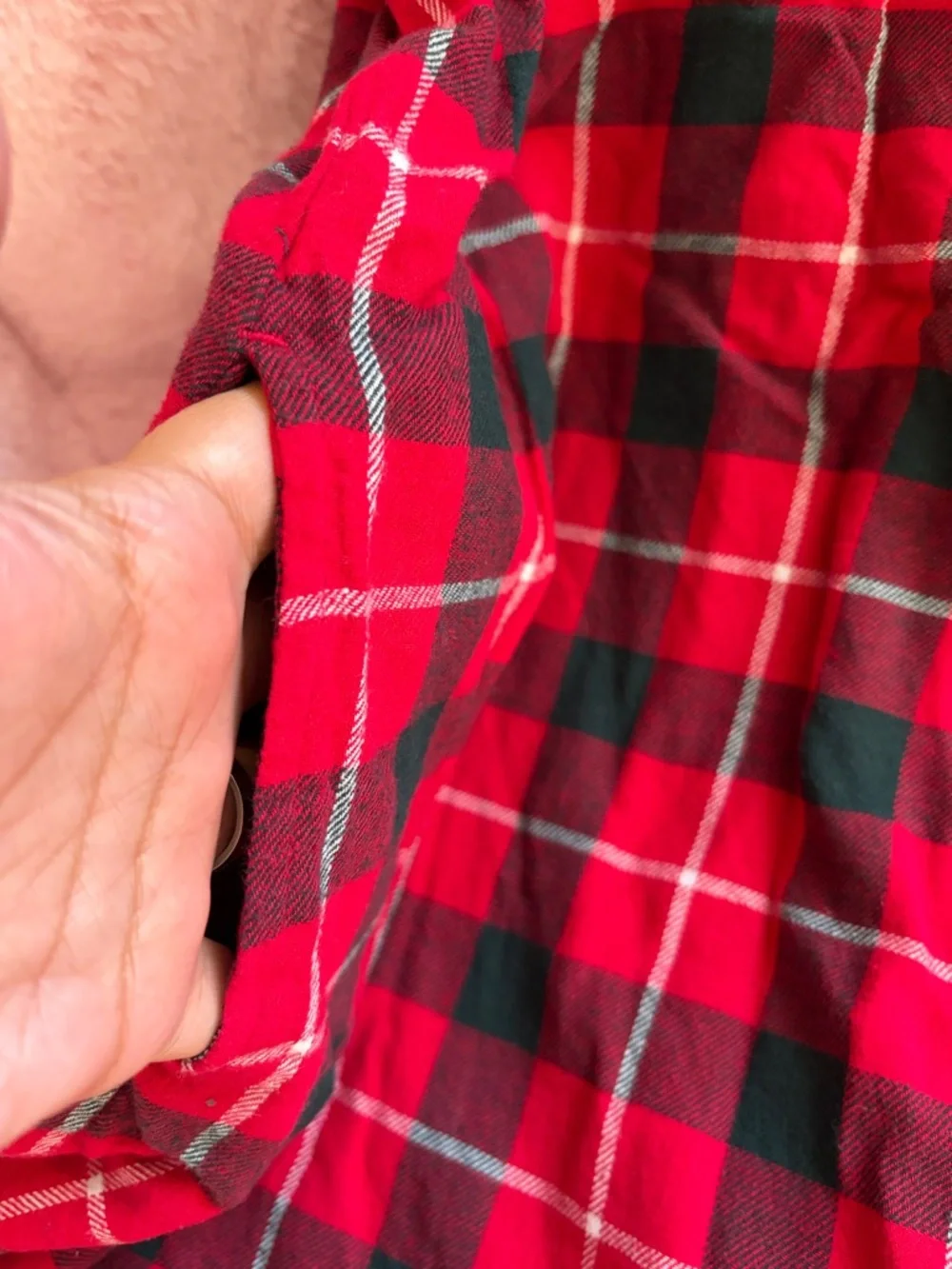 🎄Disney store Minnie Mouse plaid flannel holiday nightgown size XL GUC! - Picture 7 of 10